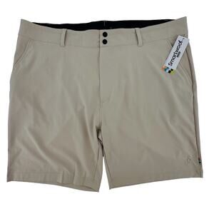 Smartwool Performance Mens 8" Shorts Size XXL Dune Khaki